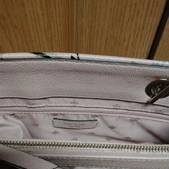 Kate Spade Briar Lane "Meena" Botanical Garden Print Satchel/Crossbody Set - Picture 6 of 11